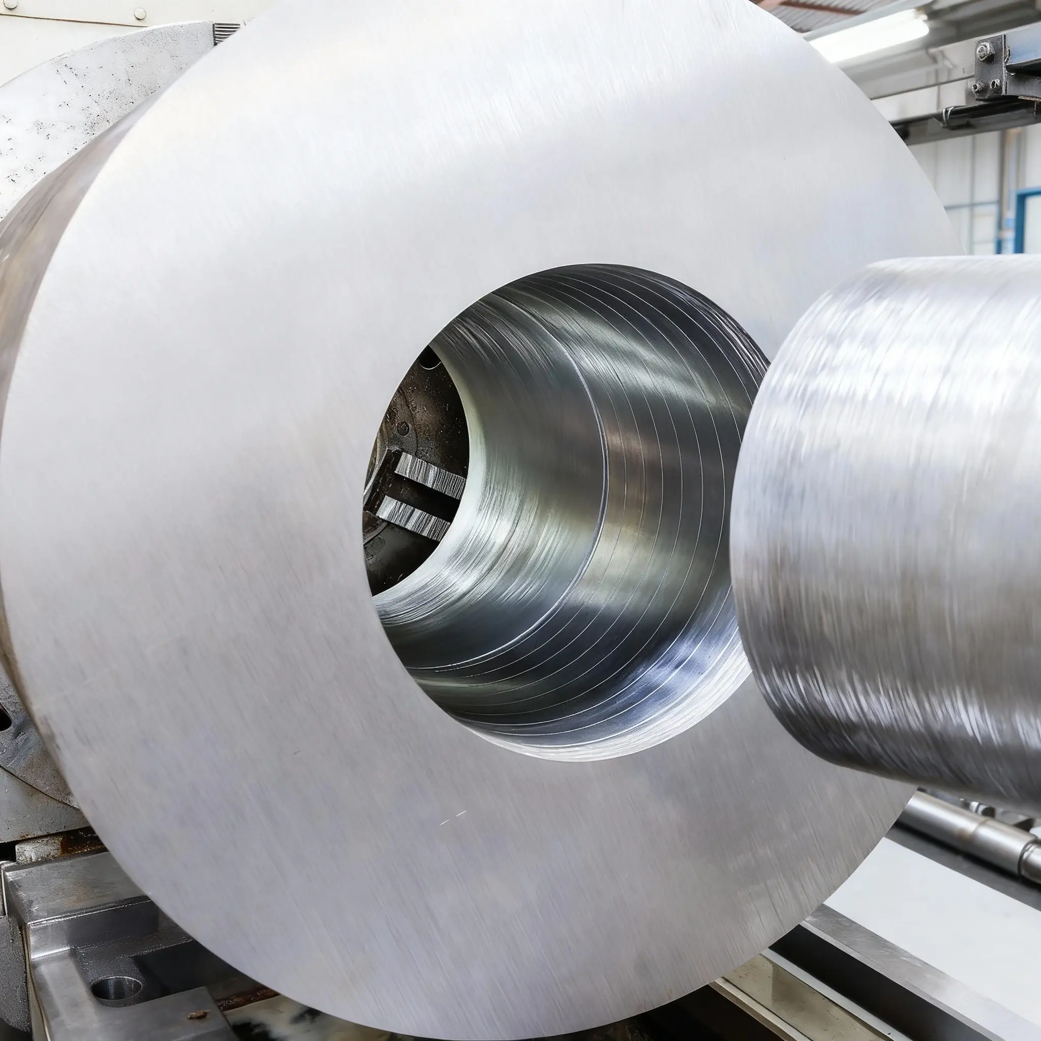 Bohren eines Stabstahls