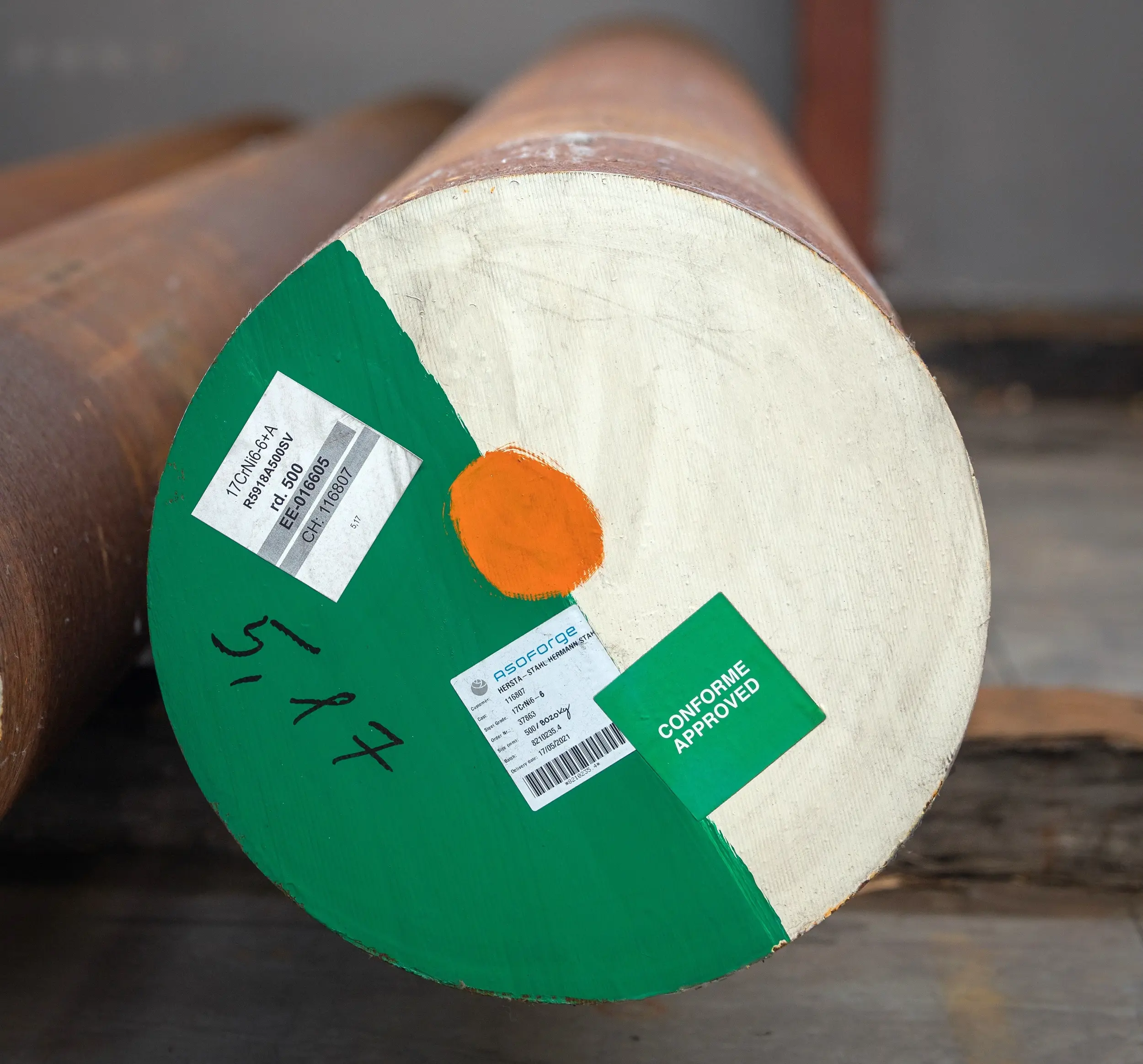 17CrNi6-6 1.5918 +A rd.500