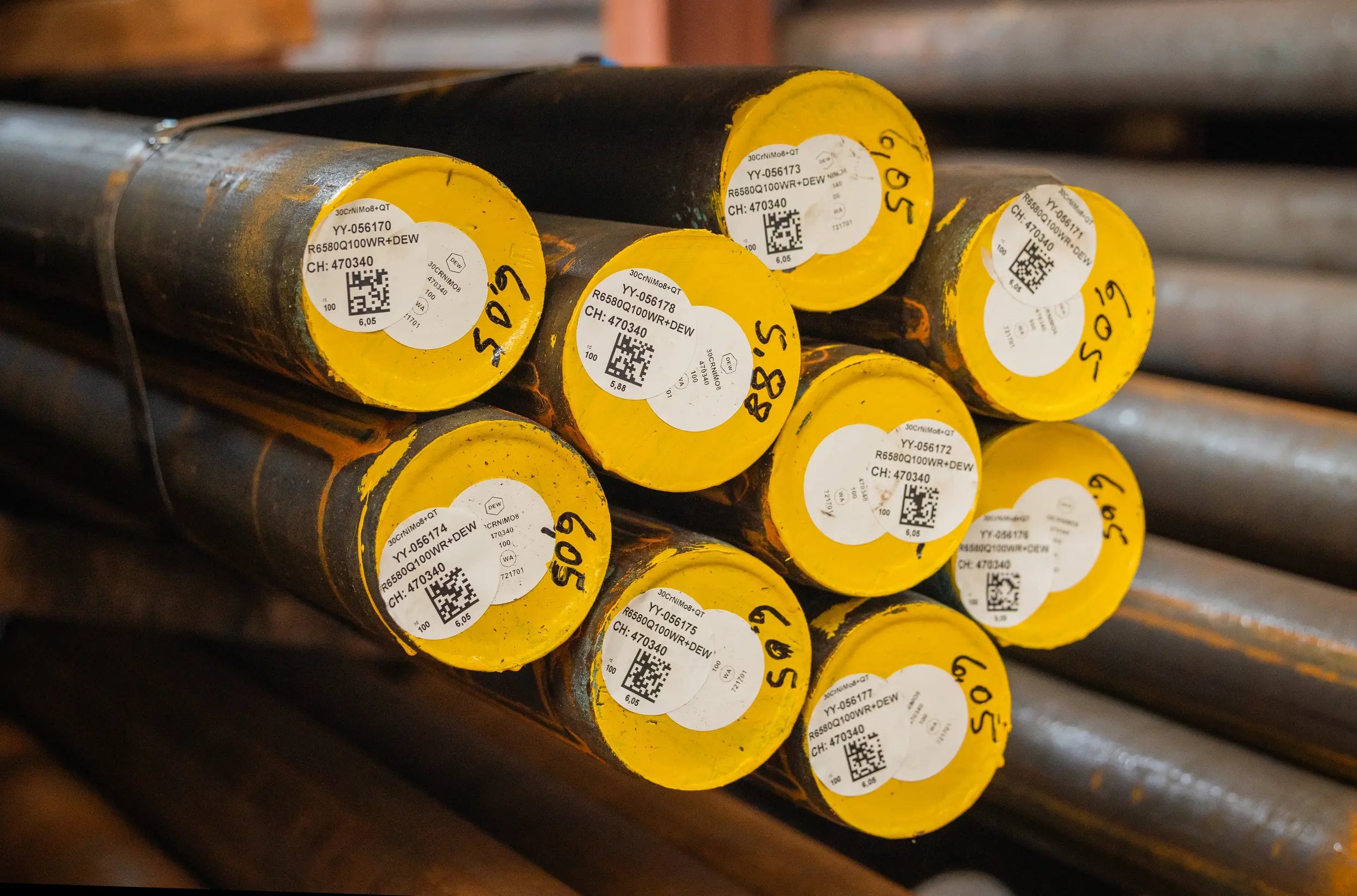 30CrNiMo8 1.6580 +QT rd.100